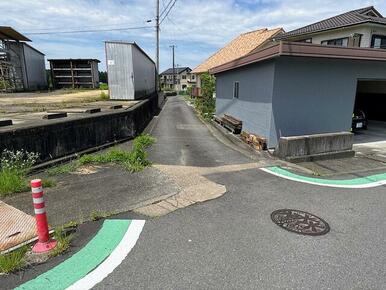 前面道路