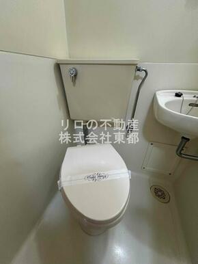 清潔感のある洋式トイレです♪