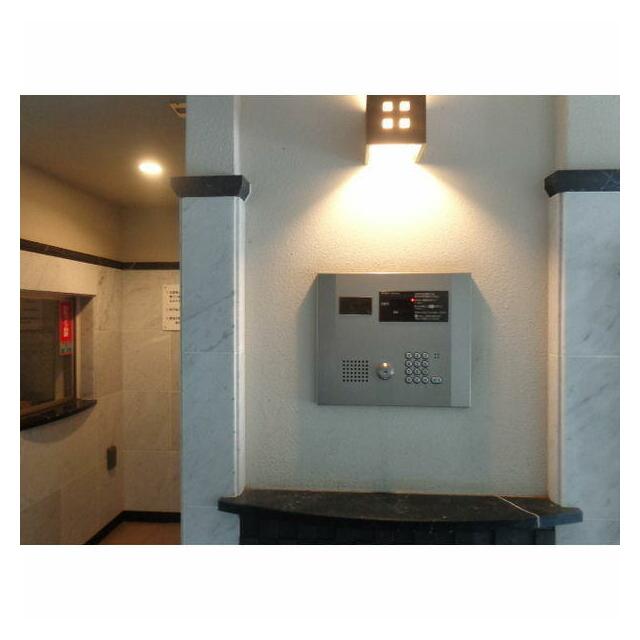 オートロック解錠部分。