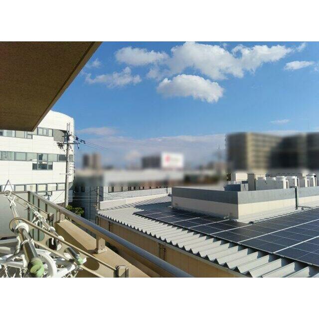 南東側バルコニー眺望