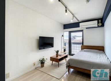 この画像は、実際の室内にＣＧによる家具等を配置したものです。