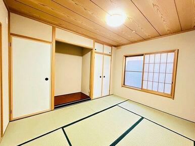 「和室」１階北側６帖和室の別角度からの様子です。