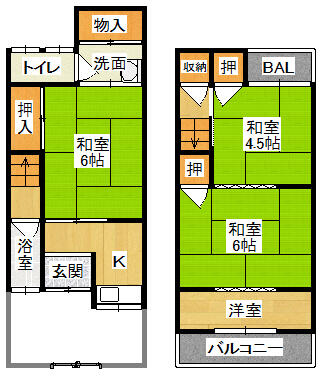 周囲は閑静な住宅街です