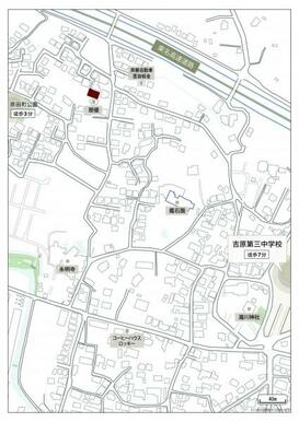 現地周辺案内図