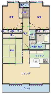 ６和・５．５洋・５洋・１４．４ＬＤＫ