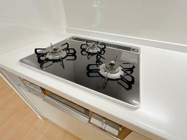 「キッチン設備」コンロ