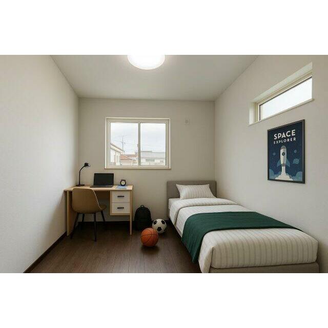 ゆったり収納スペース付