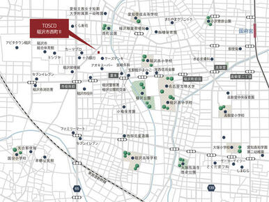 ニッケタウン稲沢の目の前にあり、お買い物が便利な立地です。