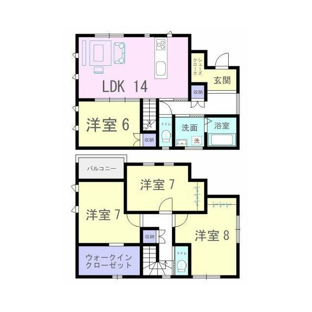 各階トイレ設置！☆シューズクロークやウォークインクローゼット収納あります！