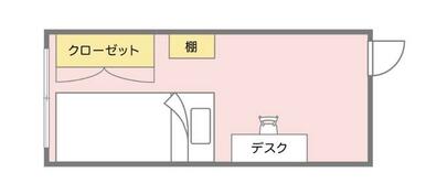 家具の配置は部屋により異なります