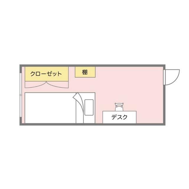 家具の配置は部屋により異なります