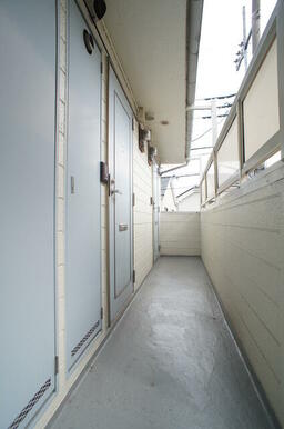 共用廊下です。