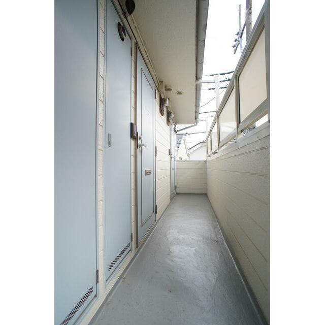 共用廊下です。