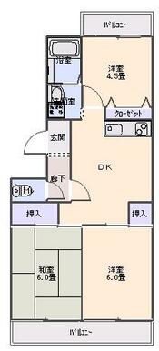 図面と現況が異なる際は現況を優先させていただきます。１０１号室反転となります。出窓あります。