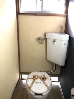 レトロなトイレになります。