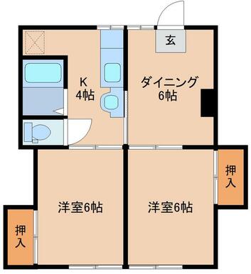 間取り左右反転となります