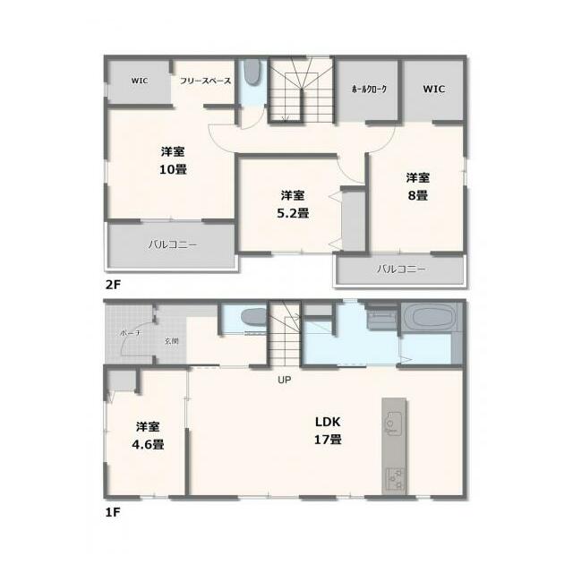 1号棟・4LDK+ホールクローク