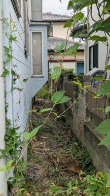 外回りのスペースです