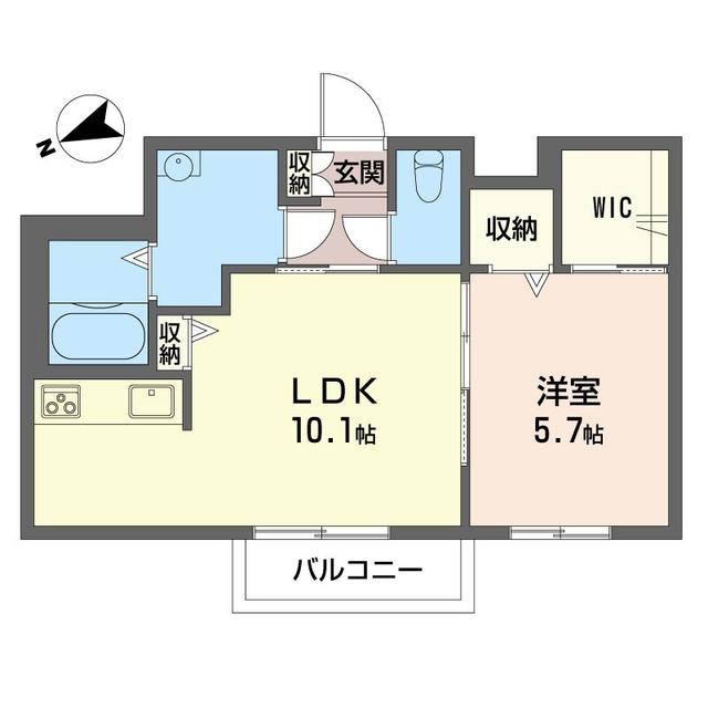 シルキークライム ００２０２ 1LDKの画像