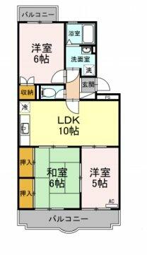 ※間取りは反転している可能性がございます。