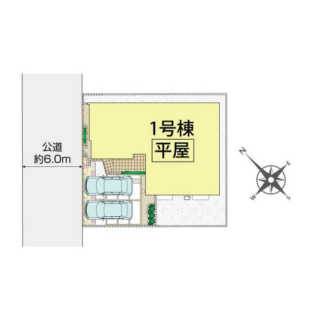 千葉市美浜区真砂5丁目1棟 区画図