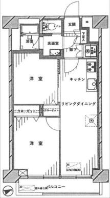 使いやすい２ＬＤＫ