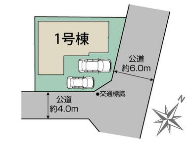 入間市東藤沢8丁目1棟 区画図