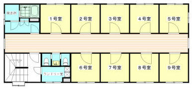 共用部分に消毒液常備。感染症対策しています！