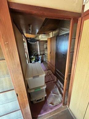 収納スペースとして使えるお部屋です