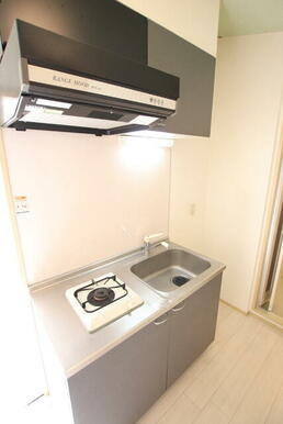 １口ガスコンロ付のキッチン！
