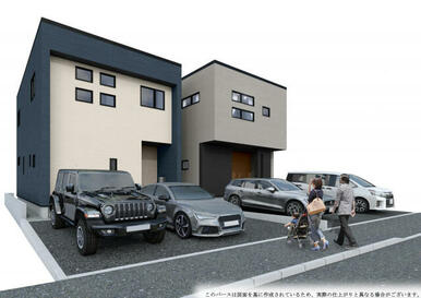 完成予想図（外観）