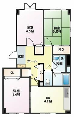 収納が多い、長いお付き合いになる間取りです！