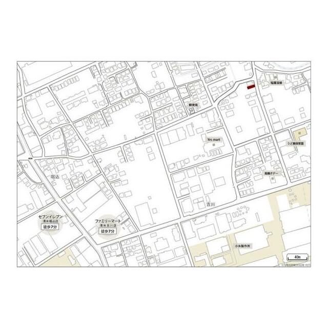 現地周辺案内図