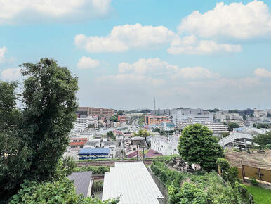 遮る建物がなく、眺望良好です