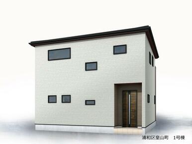 完成予想図（外観）