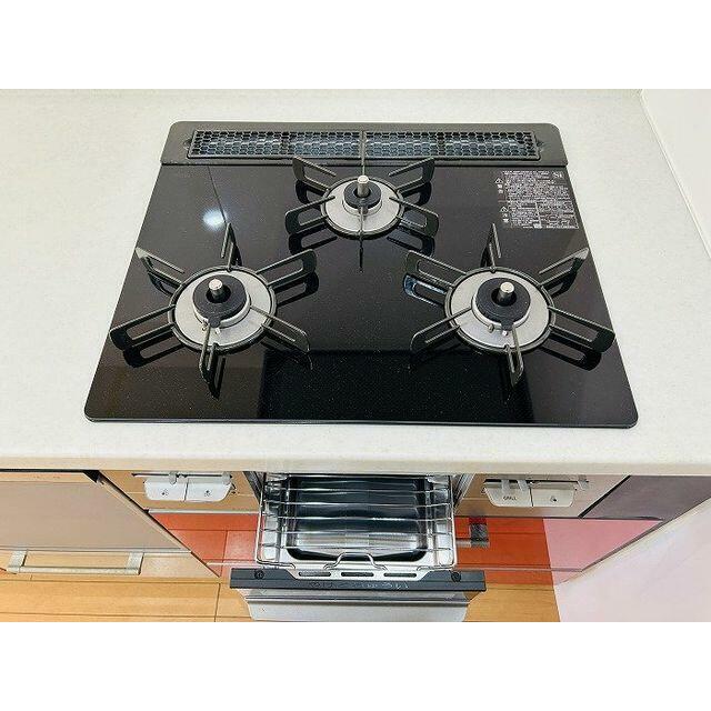 「キッチン」コンロ・グリル新品交換済みです。