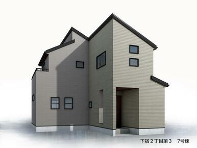 完成予想図（外観）