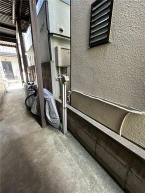 廊下（洗濯機置場）