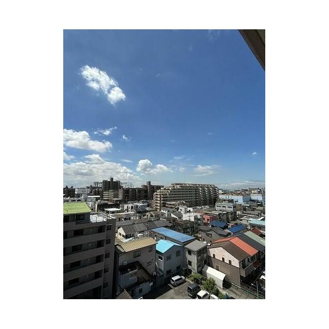 「バルコニー」最上階のため眺望・日当たりどちらも良好です。