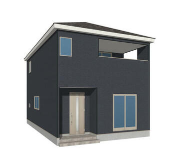 3号棟　外観（完成予想図）