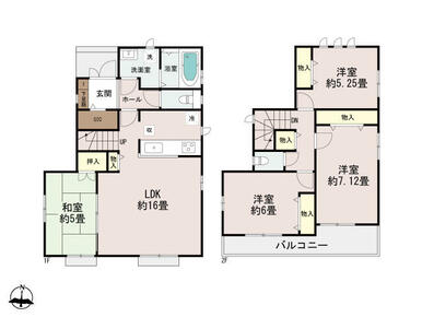 ２号棟間取り図