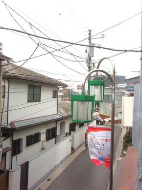 眺望。駅前の東工大が見えます