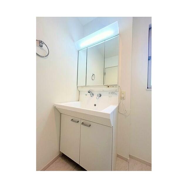 洗面台クリーニング済み