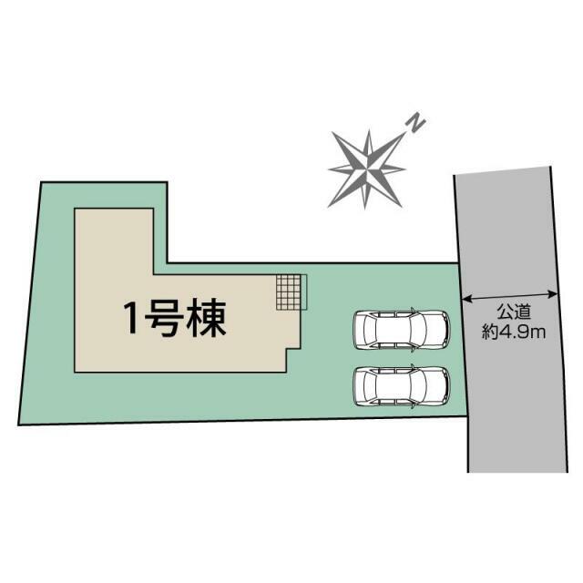 遠賀郡芦屋町西浜町1棟 区画図