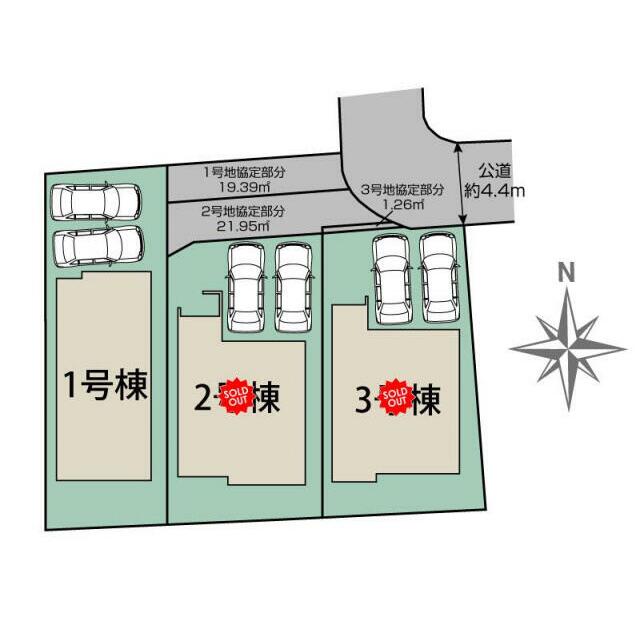 福岡市早良区干隈4丁目3棟 区画図