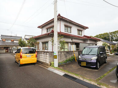 松山市西垣生町中古住宅の外観　　北東側より撮影