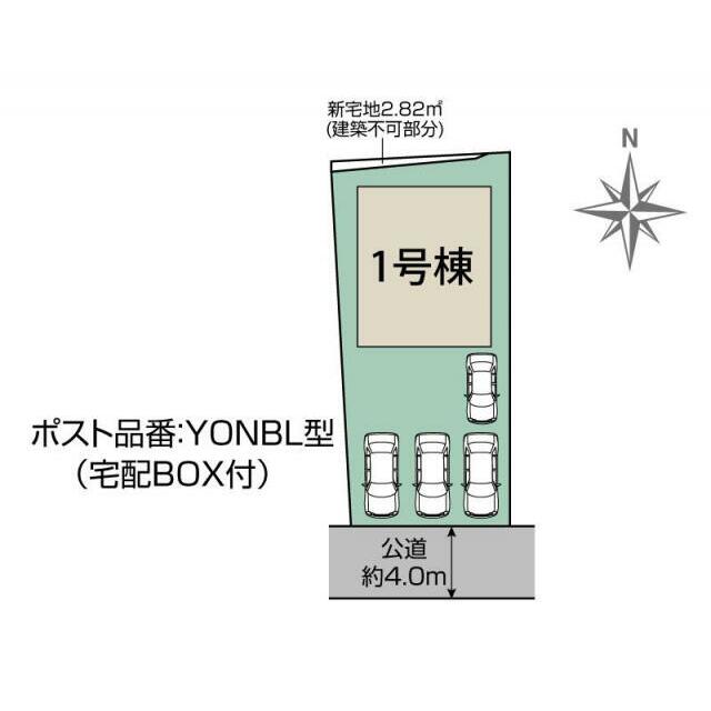 一宮市浅井町大日比野1棟 区画図