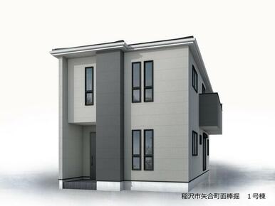 完成予想図（外観）
