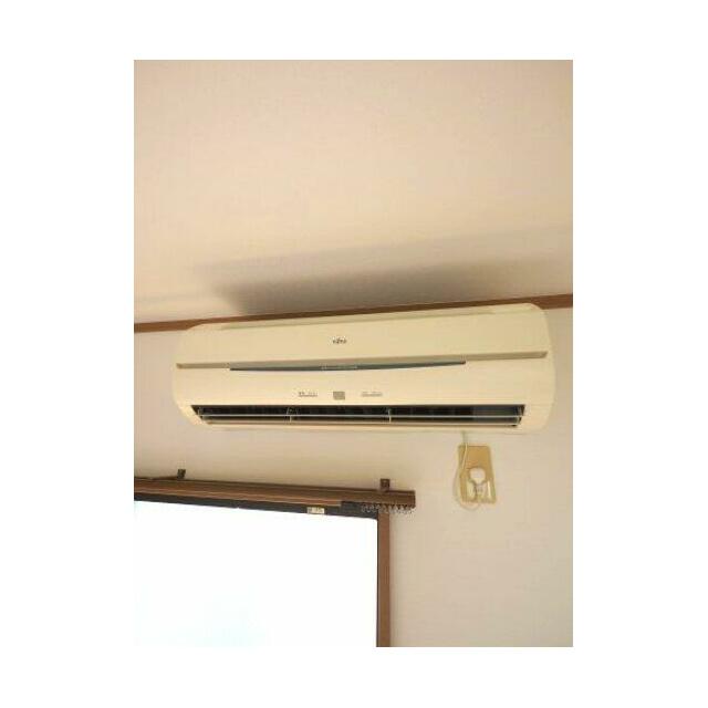 快適に過ごせるエアコン付