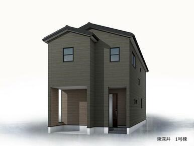 完成予想図（外観）